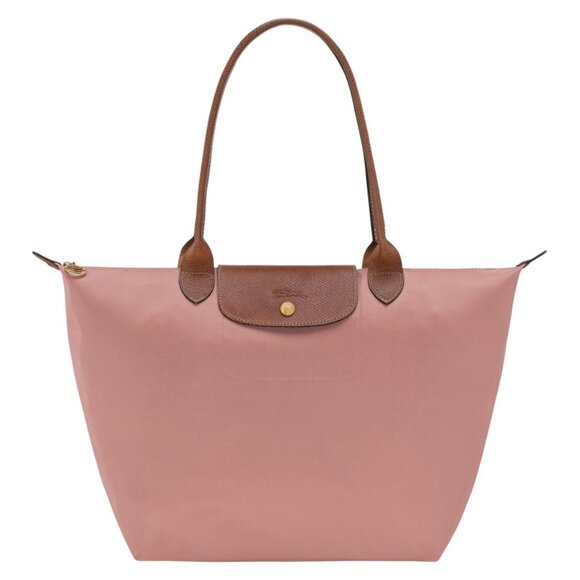 NEW Le Pliage Original L Tote bag Pink Tea - Recycled canvas - Picture 1 of 7